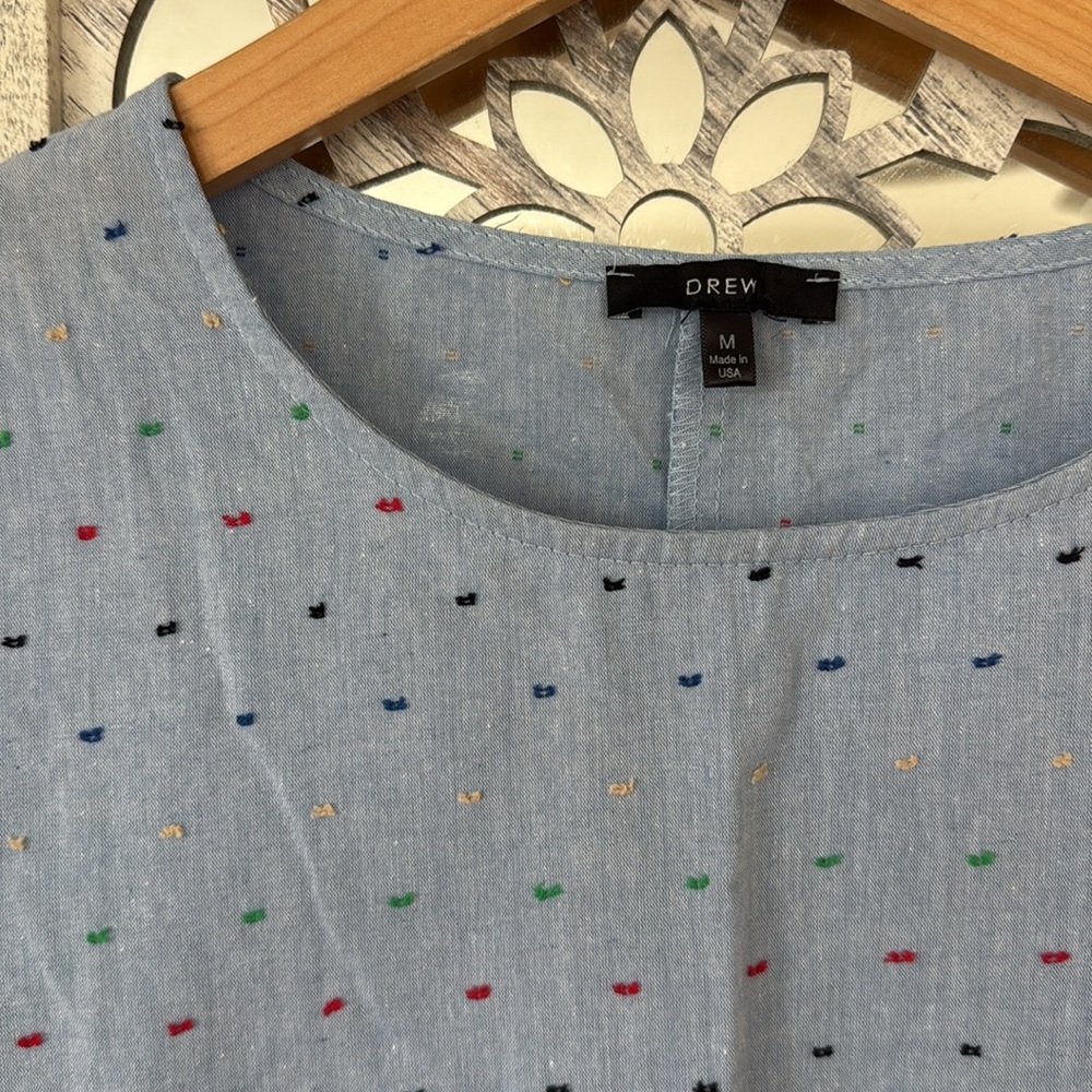 DREW • Embroidered Ruffle Blouse - Picture 4 of 6